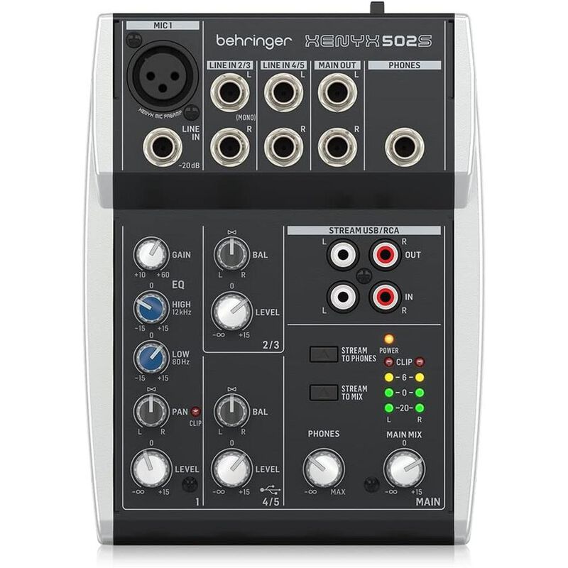 Behringer Xenyx 502s Mezcladora Analoga Compact... image number null