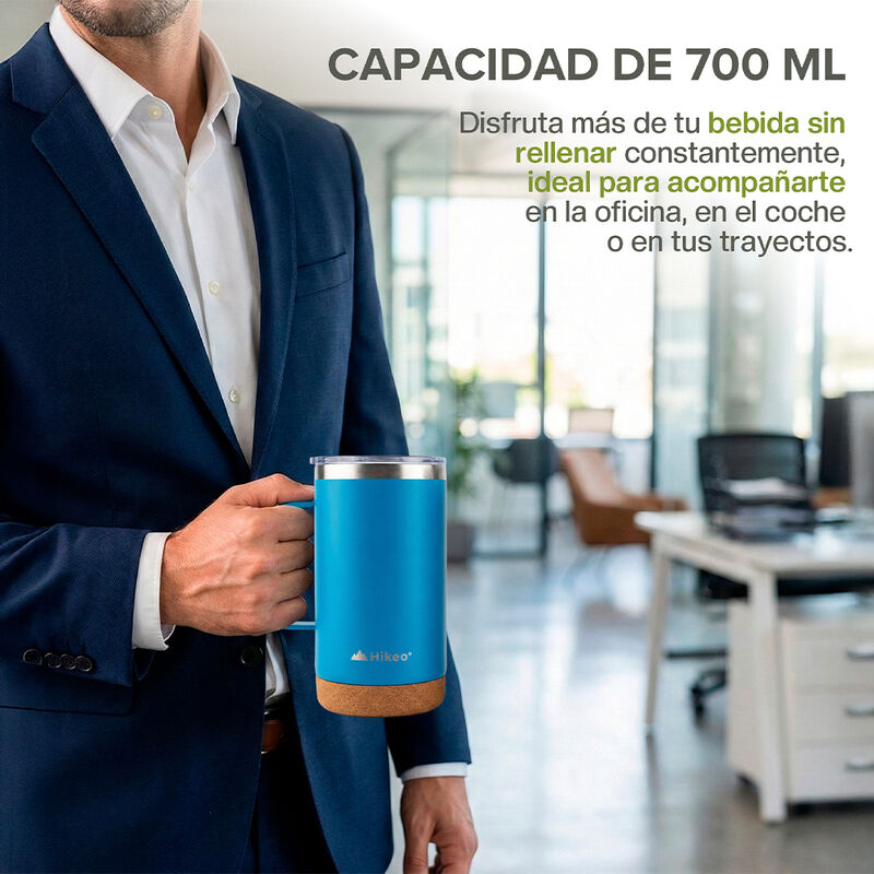 Termos para Caf&eacute; de Acero Inoxidable con Tapa A... image number null