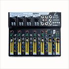 Mezcladora Sm6usb Melo 4 canales 1 estereo c/ efectos, Usb y Bluetooth