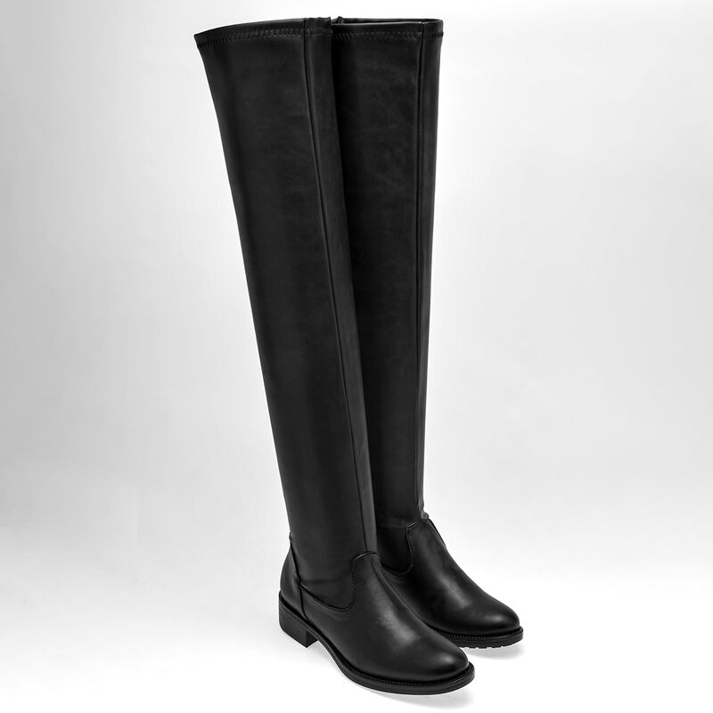 Catalina Bota para mujer negro image number null