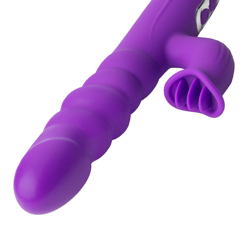 CONSOLADOR REALISTA SILICONA MORADO KRAKE image number null