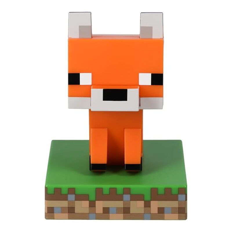 L&aacute;mpara Zorro Icons Fox Light Minecraft 11 cms image number null