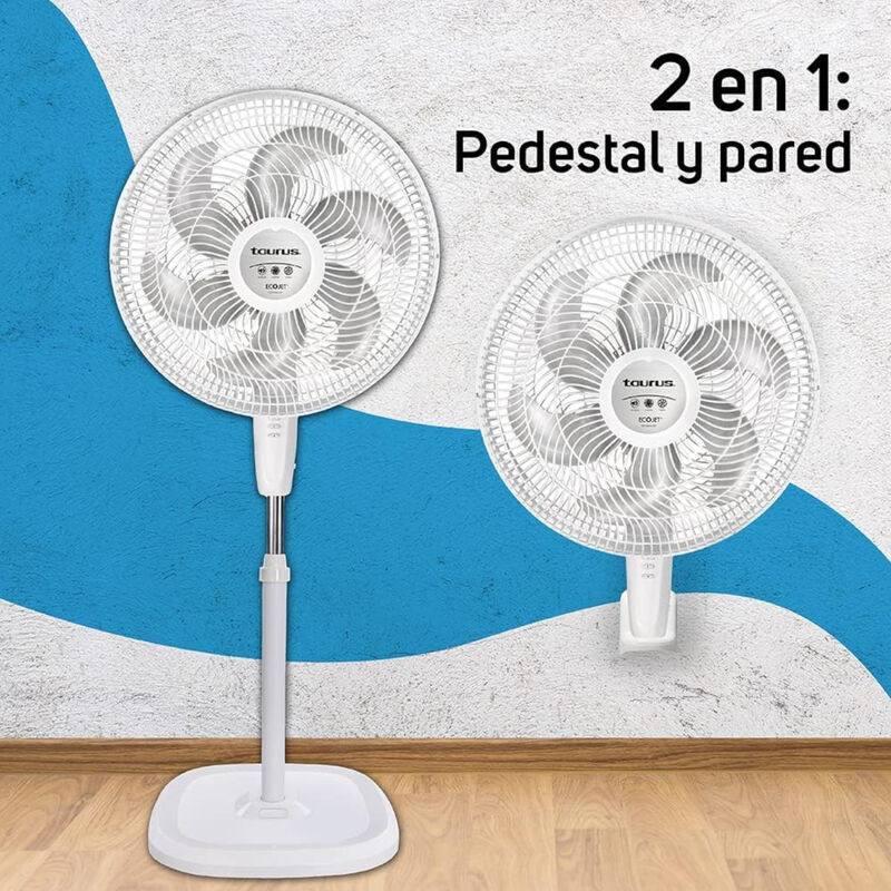Ventilador de Pedestal y Pared 18" TAURUS 3 Vel... image number null