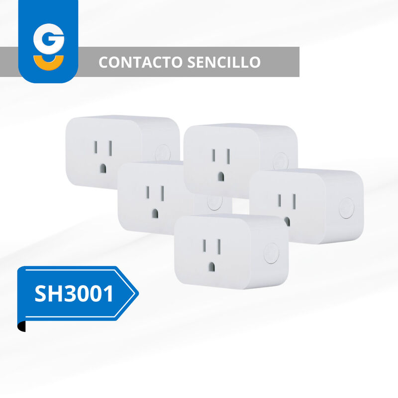 Pack 5 piezas Enchufe Inteligente Sencillo Smar... image number null