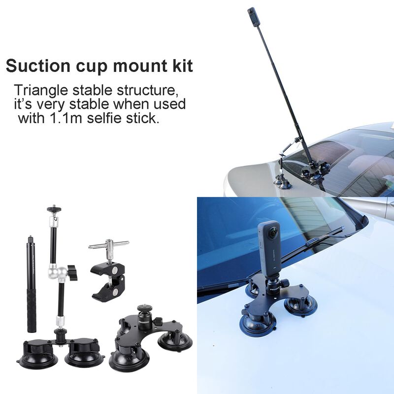 Kit De Soporte De Coche Con Ventosa Pellking Pa... image number null