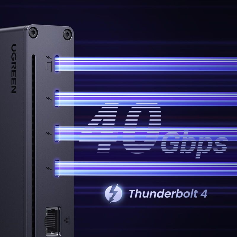 Base Thunderbolt 4 Ugreen Revodok Max 208 8 En ... image number null