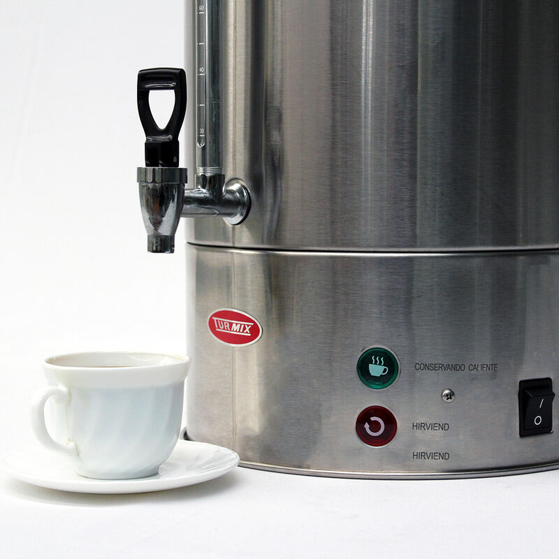 Cafetera  Acero Inoxidable 100 Tazas image number null
