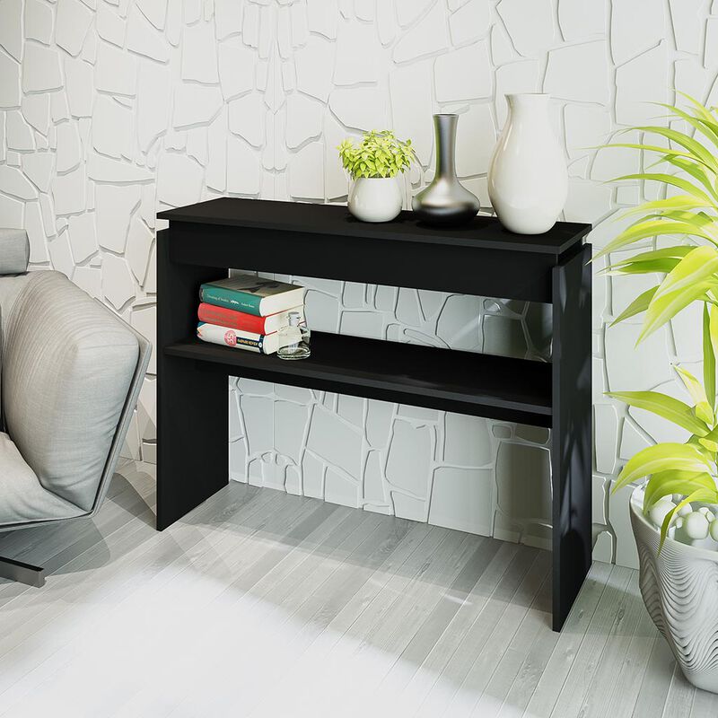 Credenza Bertolini Creta Negro image number null