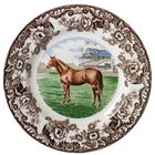 Plato de Cena Spode Woodland Caballo Puro de Carrera 27 cm