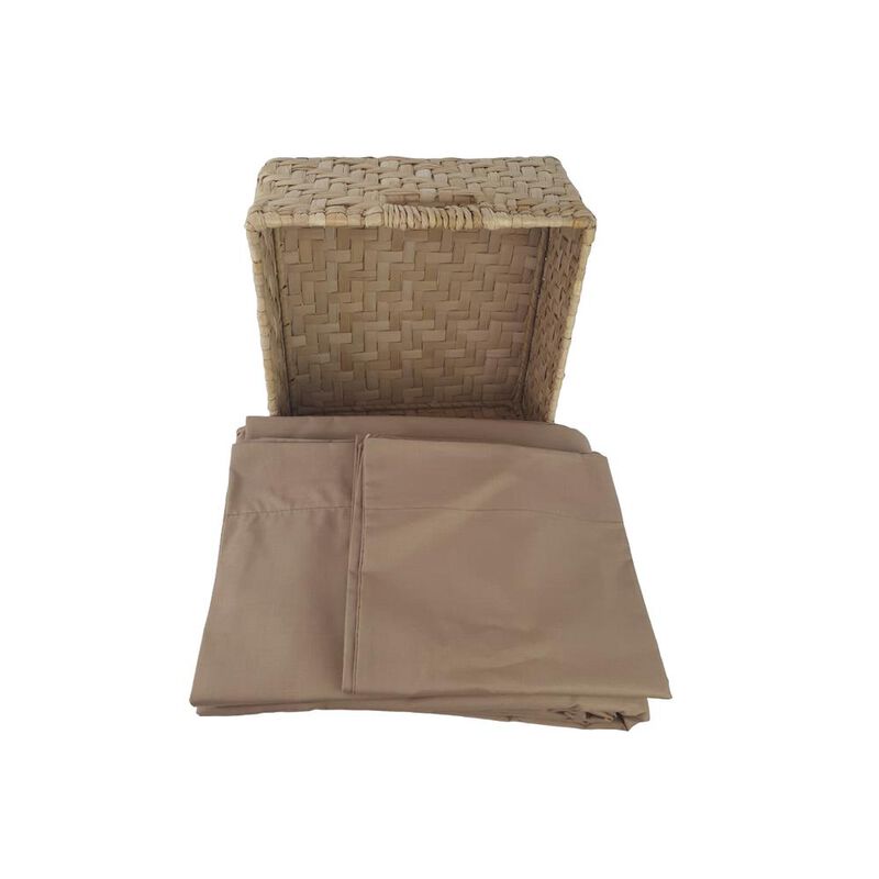 Set de sabanas Almoda Caqui Individual (plana, ... image number null