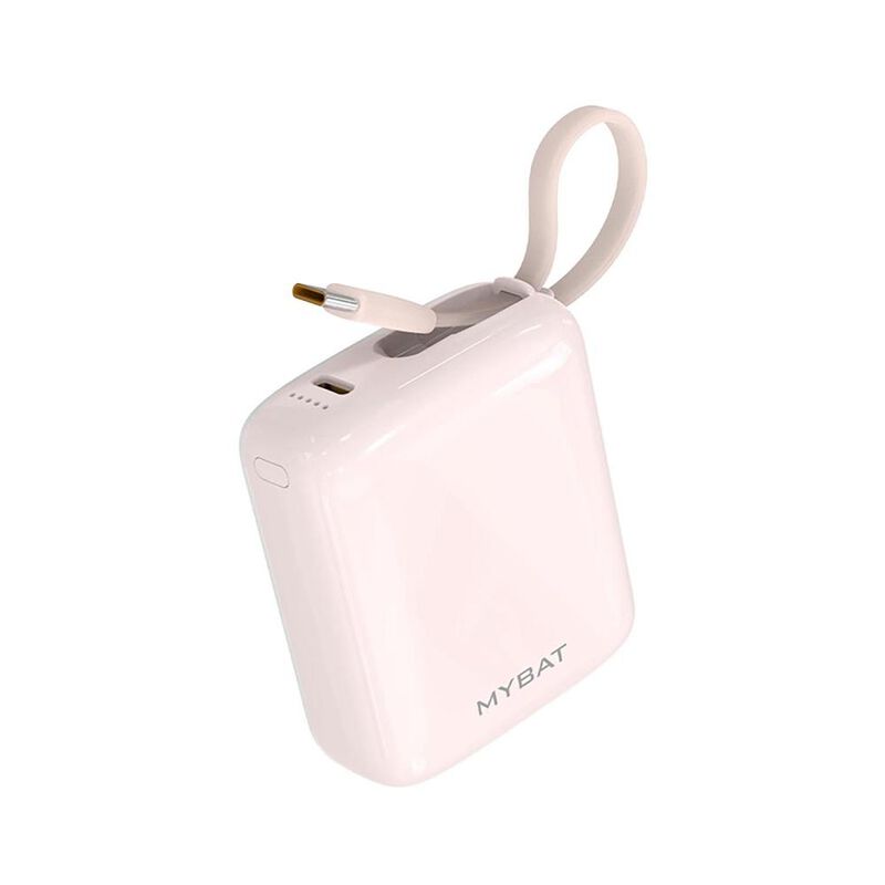 Bater&iacute;a Externa MYBAT Powerbank USB-C Rosa 1000... image number null