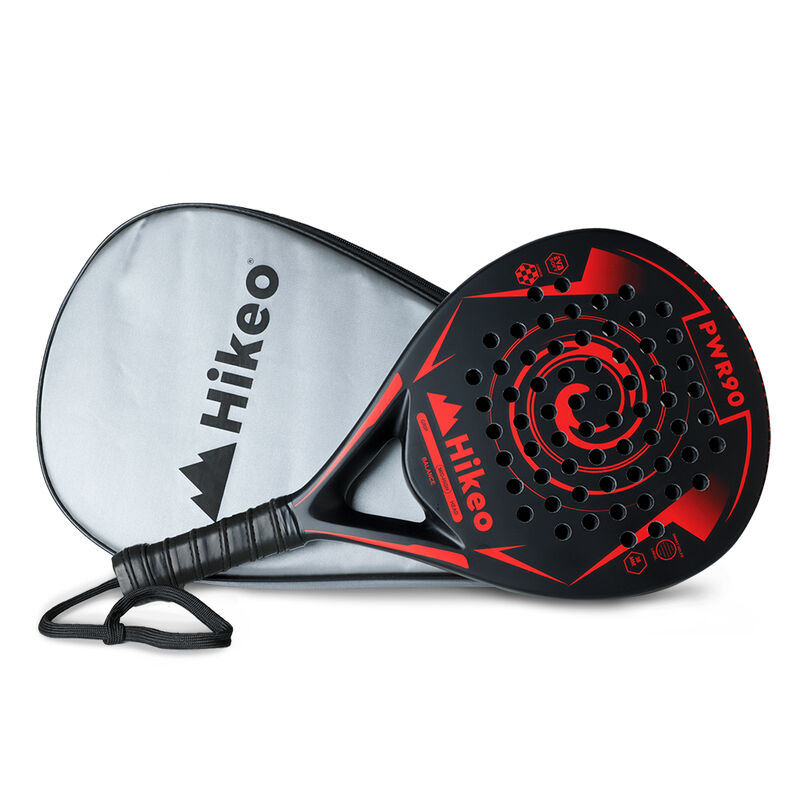 Pala de Padel con 3 Pelotas Funda Grip Raqueta ... image number null