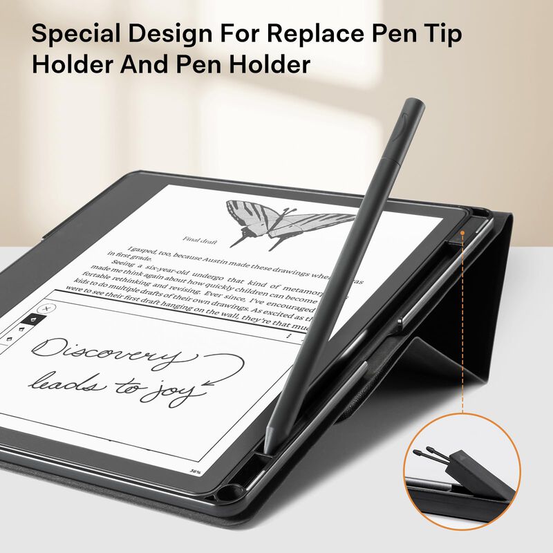 Funda Cobak De Piel Con Soporte Para Kindle Scr... image number null