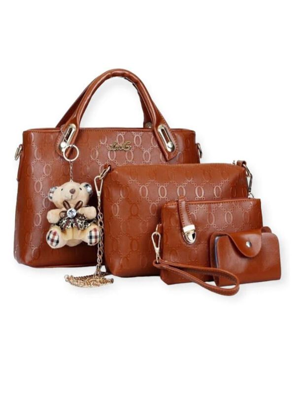 Set De Bolsas Pink Brule Para Mujer image number null