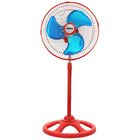 Ventilador Pedestal Oscilatorio Okku 12 Rojo 3 Velocidades