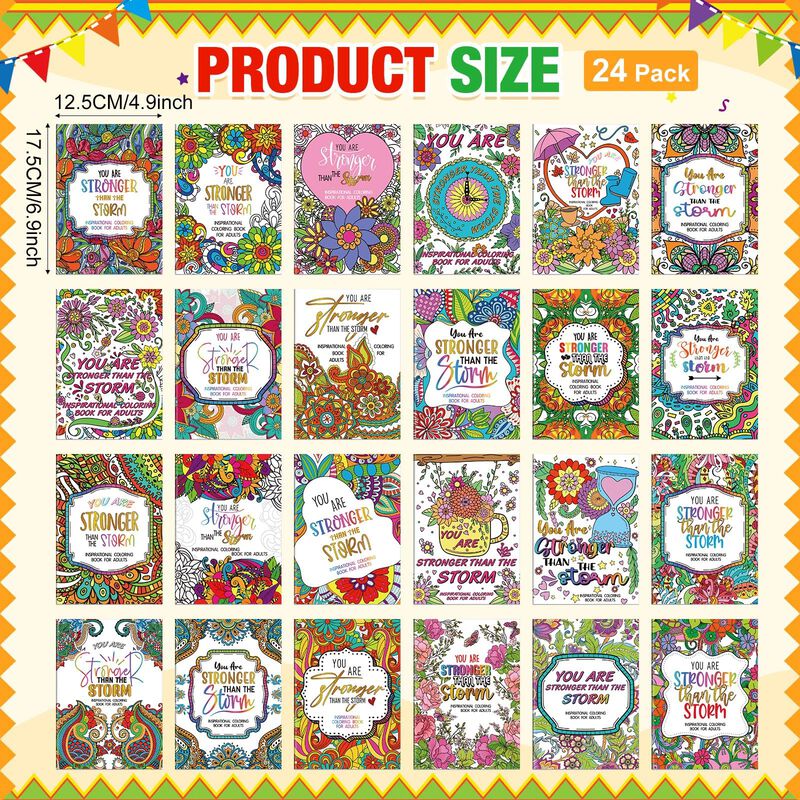 Libro Para Colorear Sinload - Pack De 24 Con Cr... image number null