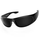 Gafas De Sol Wiston Super Dark Wrap Around Uv400 Para Hombre