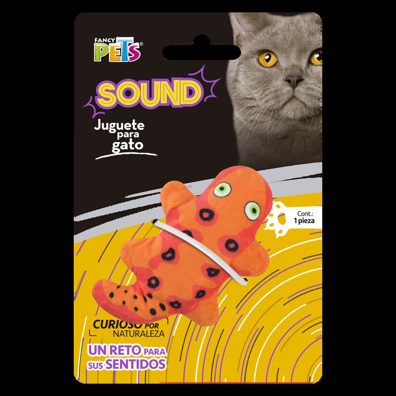 Fancy Pets Juguete Salamandra Para Gato Con Son... image number null