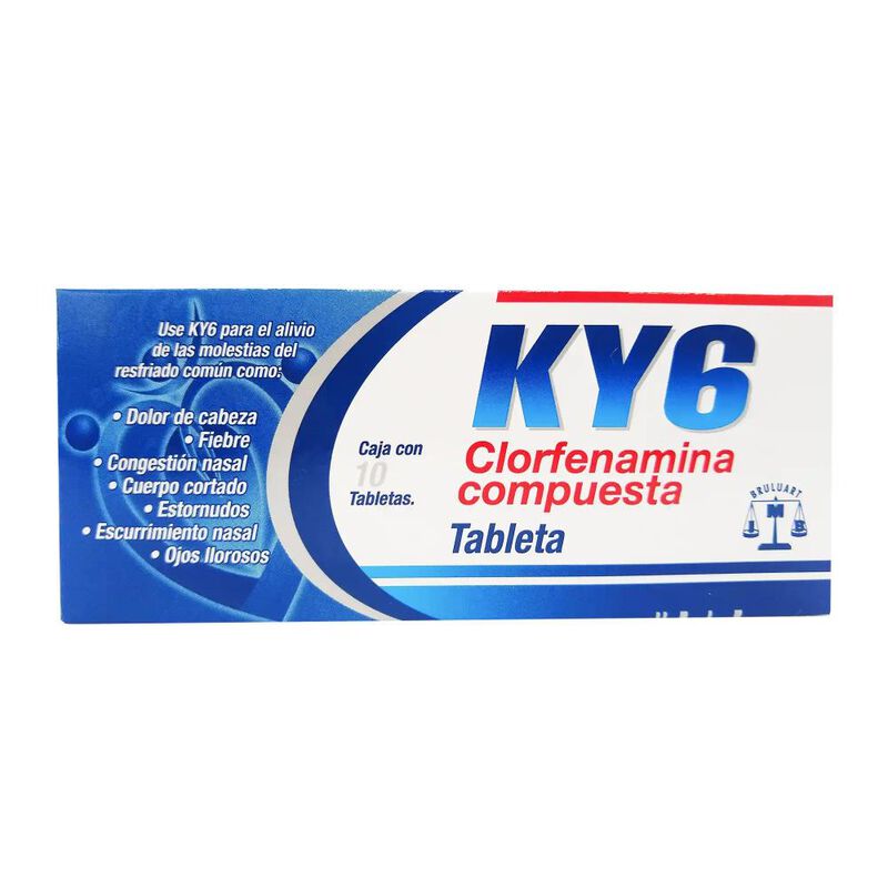 Ky6 Comp 500/25/5/4 Mg 10 Tableta(s) image number null