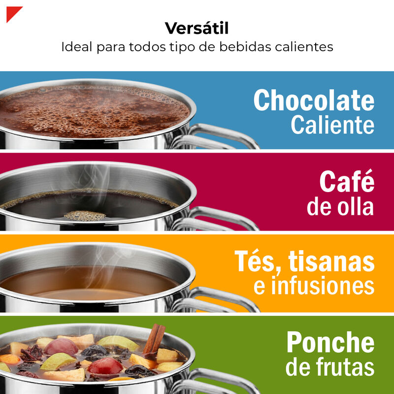 Pocillo 1.5 L Acero Inox 304 Bogner BMPS15 image number null