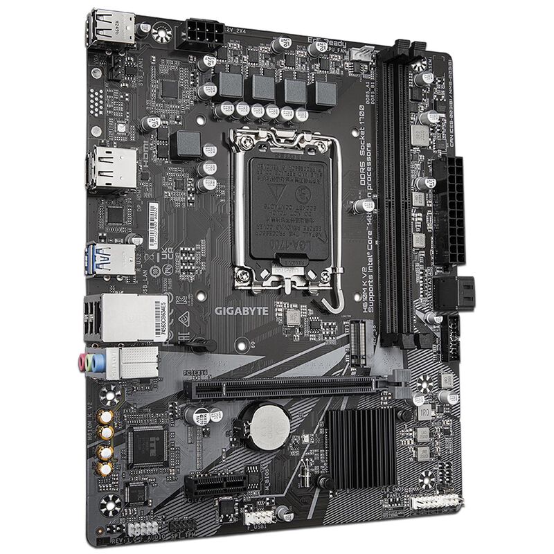 T. Madre GIGABYTE H610M K V2: Socket 1700, DDR5... image number null