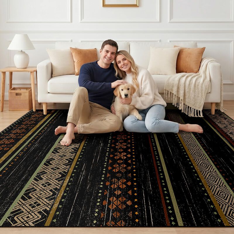 Alfombra Bestsweetie 160x210 Cm Lavable Con Est... image number null