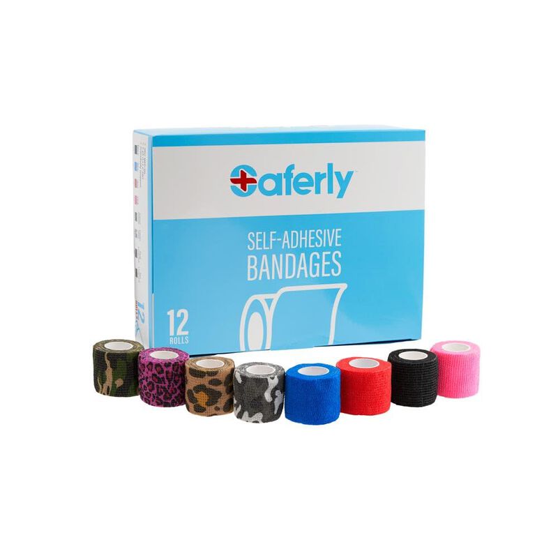 Vendajes Cohesivos Saferly 5 Yd X 5 Cm (paquete... image number null