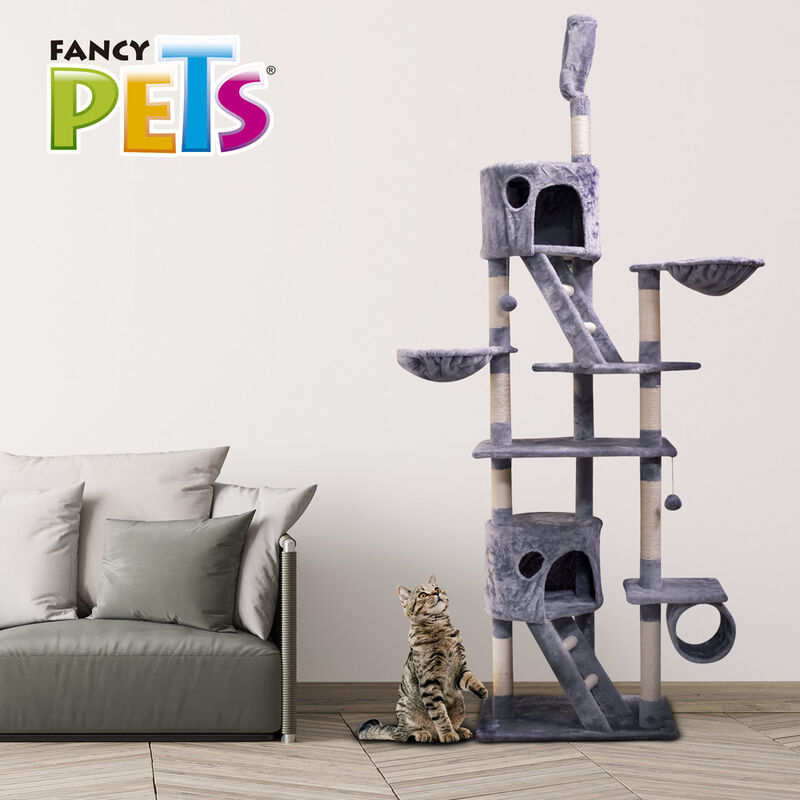 Fancy Pets Mueble/rascador Para Gato Con Tunel image number null