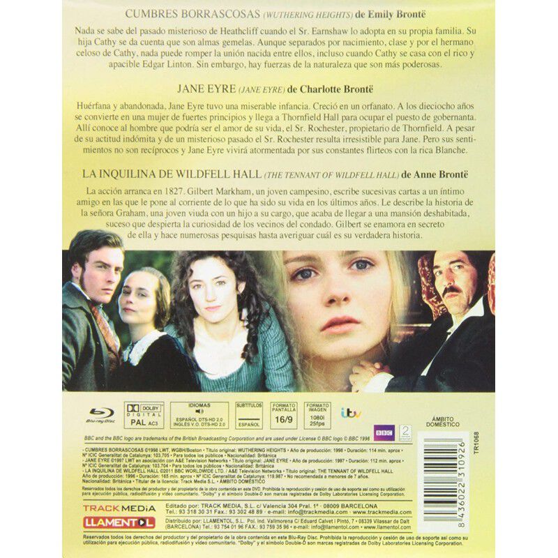 Pack Hermanas Bront&euml; (blu-ray) image number null
