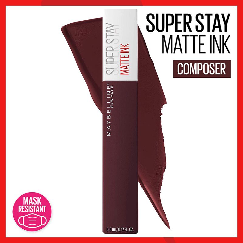 L&aacute;piz Labial L&iacute;quido Maybelline Super Stay Matt... image number null