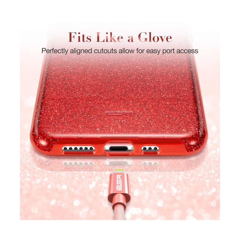 Funda Esr Glitter Para Iphone 11 Pro Brillos Ro... image number null
