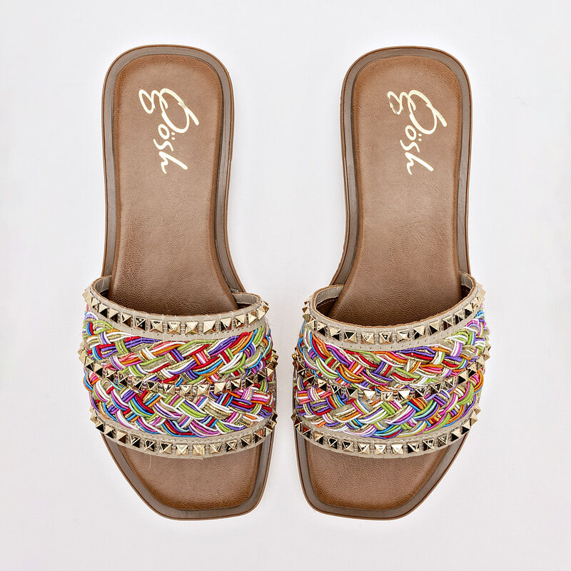 Gösh Sandalia para mujer beige multicolor image number null