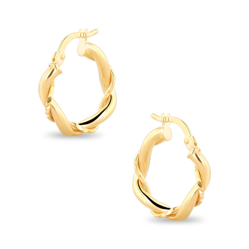 Arracadas De Oro Amarillo 10K (10Mm Aprox) image number null