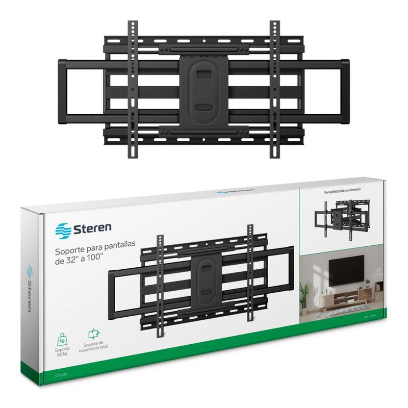 Soporte para pantallas de 40" a 100" con doble ... image number null