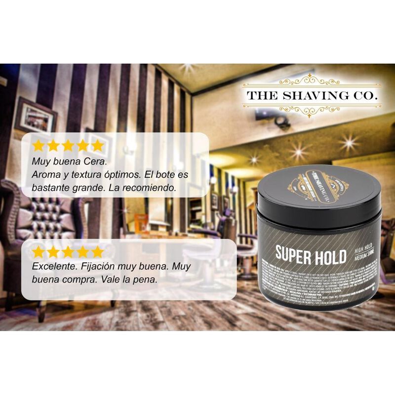 Kit X2 Pomada Cabello The Shaving Co Super Hold... image number null