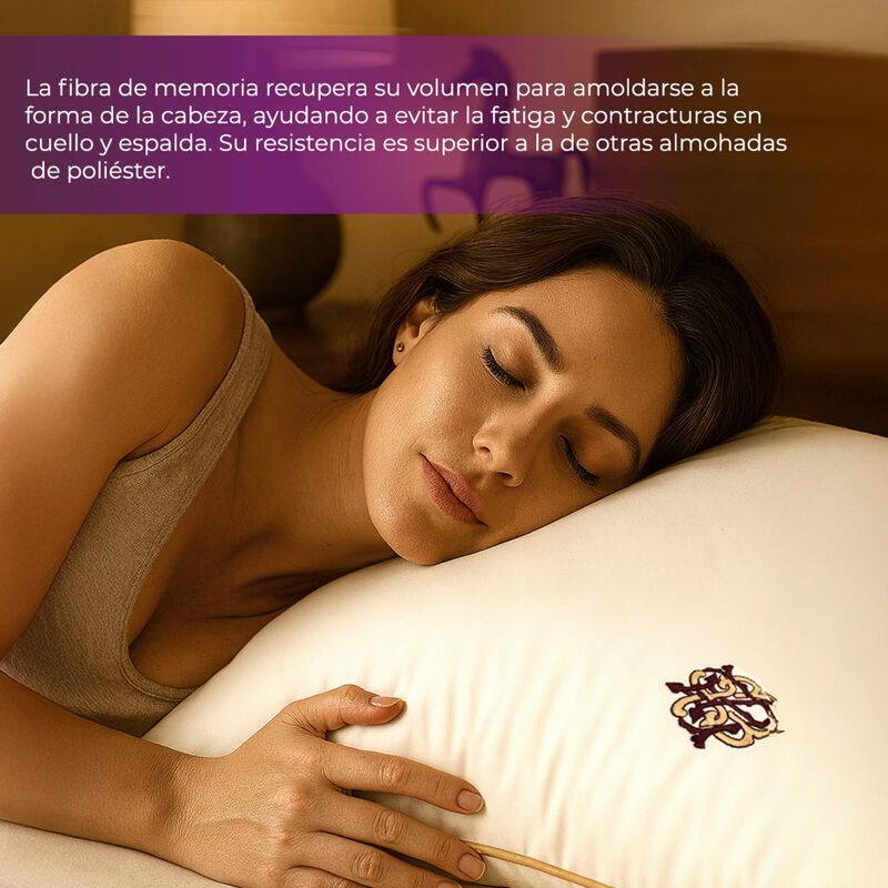Almohada Spring Air Dinasty Memory Fiber Indivi... image number null