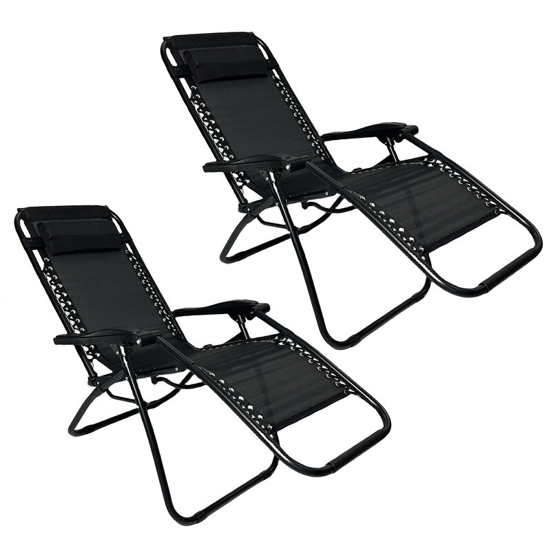 Silla Camastro plegable Set de 2 pz - AGBOX image number null