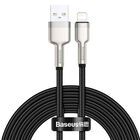 Cable de Datos Metálico Baseus USB a Lightning Trenzado Carga 2.4A de 2m