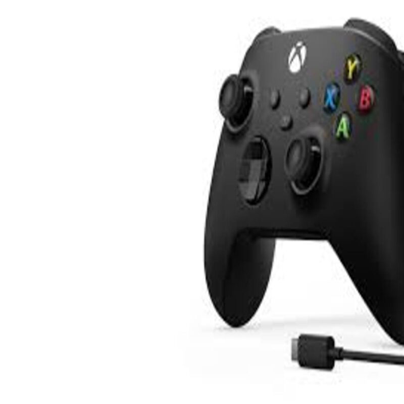 Control inalámbrico Xbox Carbón Black + cable ... image number null