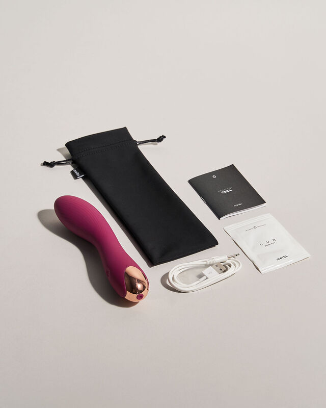Dildo Cecil Elegante Vibrador image number null