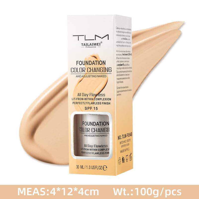 Foundation Nvyue Tlm Spf15 Que Cambia De Color,... image number null