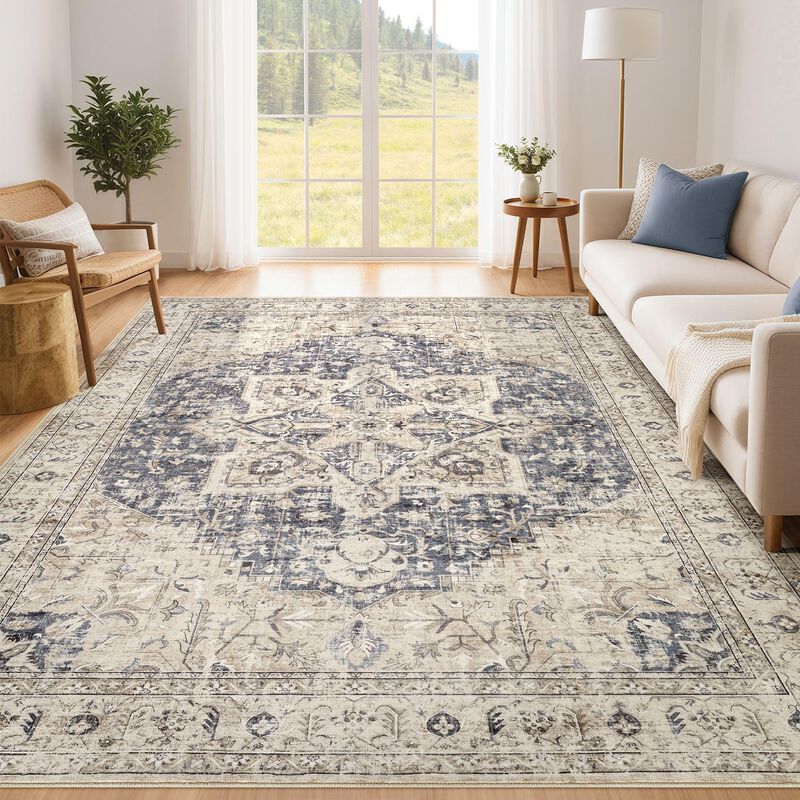 Alfombra Area Tortania, Lavable, 150 X 210 Cm, ... image number null