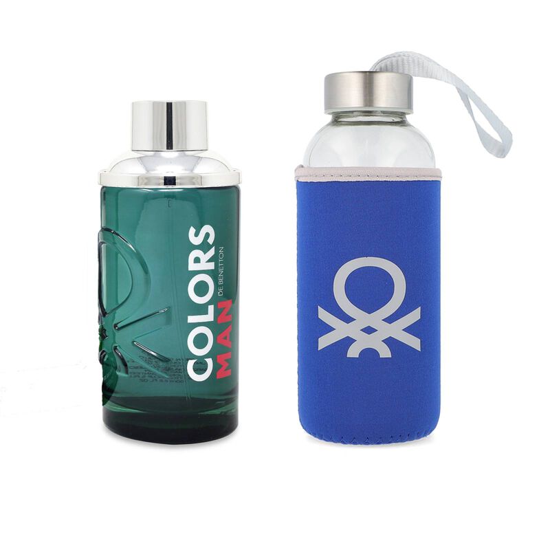 Set Benetton Colors Green 200ml Edt Spray/ Bols... image number null