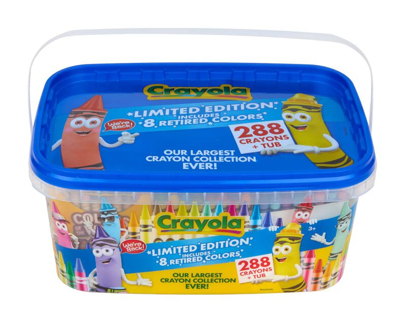 Recipiente Crayola Crayon De 288 Quilates, Edic... image number null