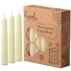 Velas Hyoola 10 cm (12 Unidades) De Cera De Abejas Sin Perfume