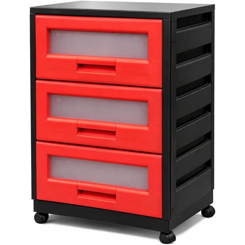 Mueble Piave Organizador De 3 Cajones , Con Rue... image number null