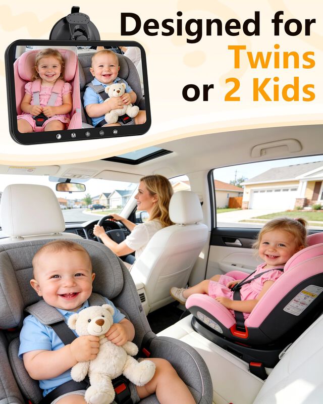 C&aacute;mara De Coche Gwozn 1080p Hd 7" Doble Monitor... image number null