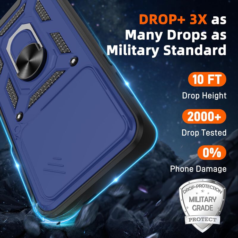 Funda ATUMP para OnePlus 15 Azul con Soporte In... image number null