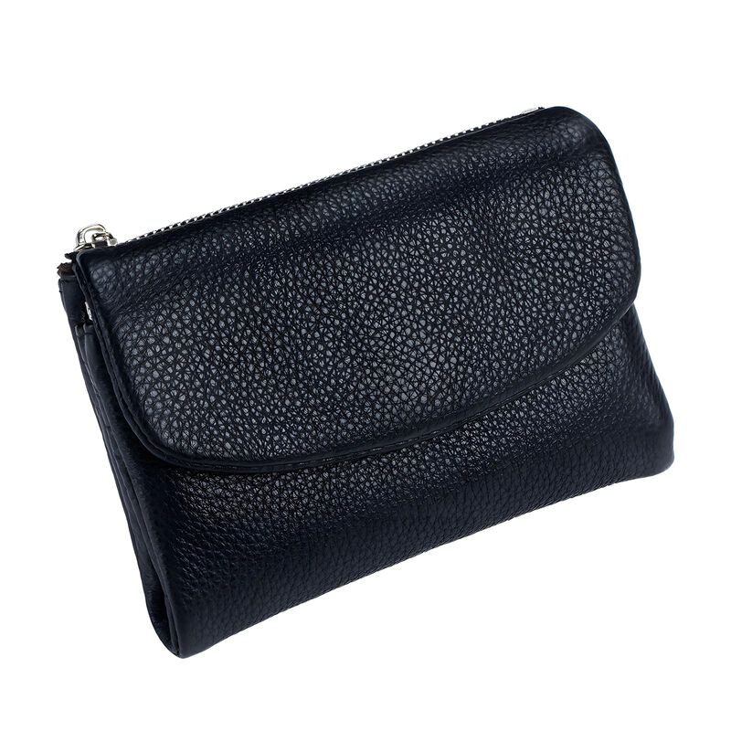 Cartera Atlodas De Cuero Con Textura De Guijarr... image number null