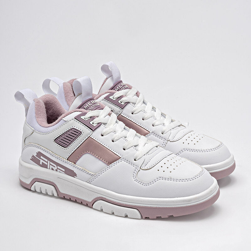 American Fire Tenis Para Mujer Blanco Dorado Ro... image number null
